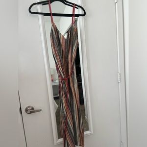 Zara patterned midi dress